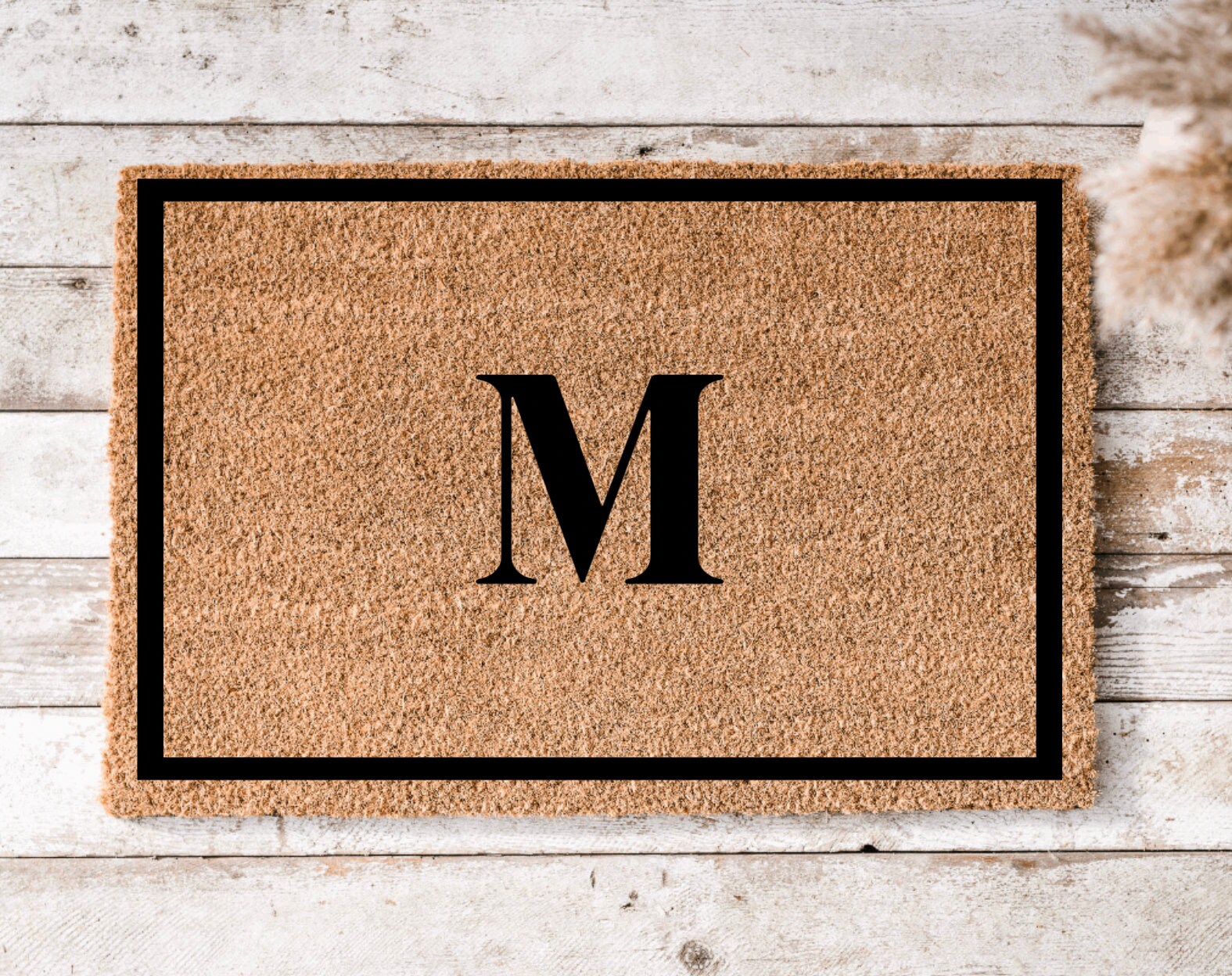 Personalized Monogram Doormat Etsy