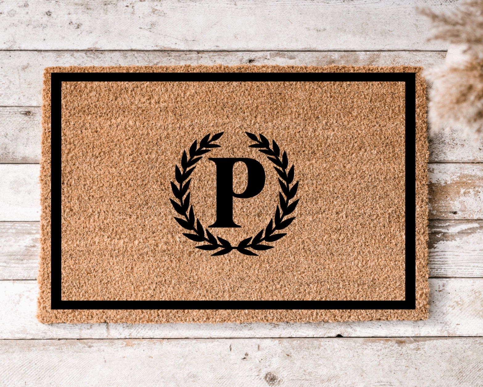 Personalized Monogram Doormat Etsy