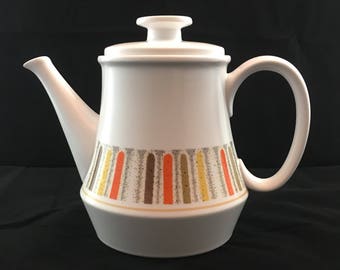 Vintage Mardi Gras Teapot by Noritake Progression