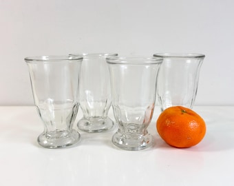 Vintage 'Sau-Sea' Shrimp Cocktail Glasses / 70s Juice Glasses