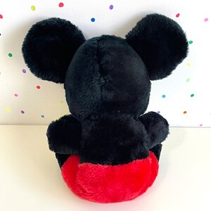 Mickey Mouse 8” Plush / Vintage Walt Disney Productions Classic Mickey Mouse Plush / Small Mickey Mouse Plush Collectible / Retro Mickey image 2
