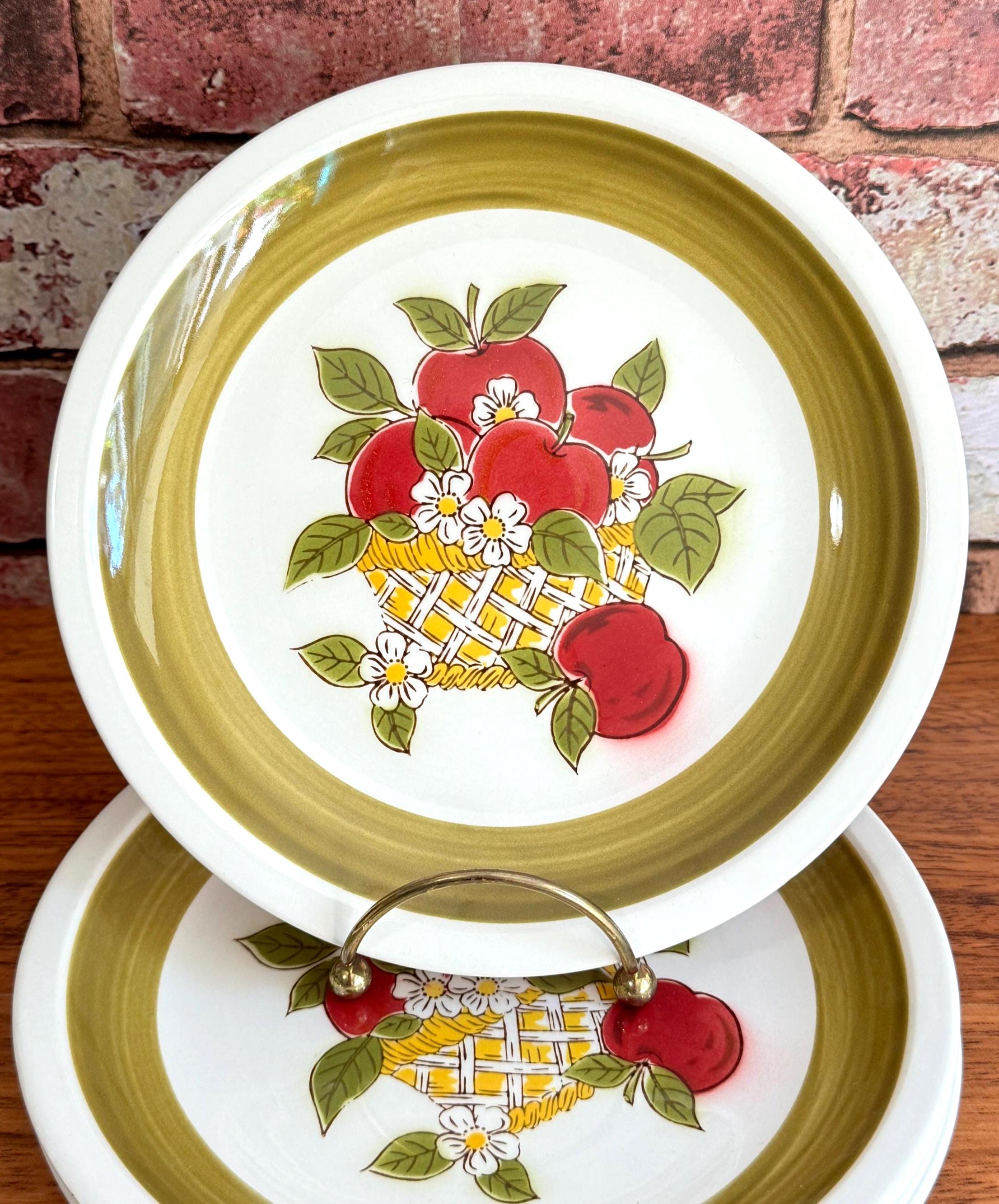 ミカサ Apple Pie 大皿 10枚セット 27cm ヴィンテージ レトロ Vintage Mikasa 