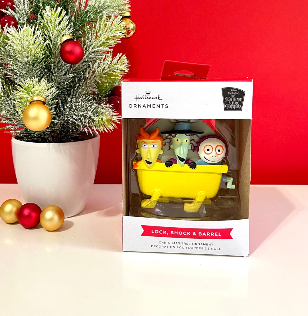 Hallmark the Nightmare Before Christmas Lock, Shock and Barrel