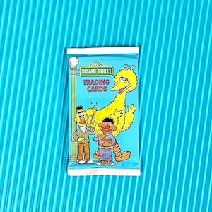 Cartes à collectionner Sesame Street 1992 / Idolmaker Inc. Cartes à collectionner Sesame Street / Cartes à collectionner Sesame Street Blue Package