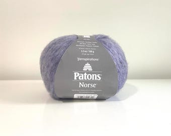 Patons Norse Bulky #6 Blended Yarn ~ Super Bulky ~ ‘Periwinkle’ or 'Indigo' / Patons Knitting and Crocheting Yarn / Patons Craft Yarn