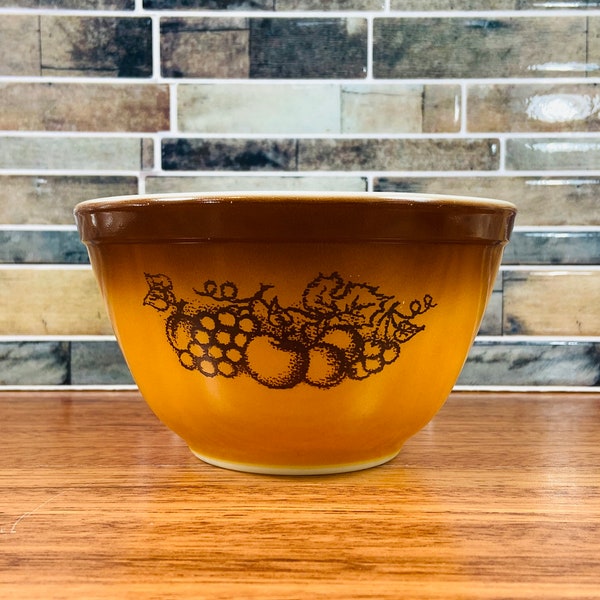 Pyrex Fruit Pattern Etsy