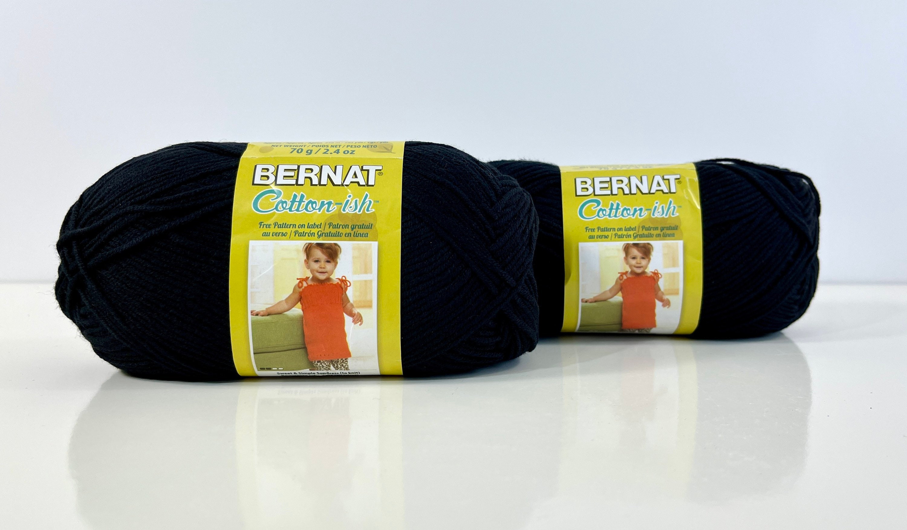 Cool Colors, Bernat Softee Cotton Yarn, 3 DK Weight 4.2oz/254 Yds Cotton/acrylic  Blend, Perfect for Wearables, Low & Fast Ship 