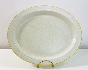 Midwinter Stonehenge Flowersong Small Platter / Vintage Midwinter Small Serving Platter / Midwinter Large Oval Plate Flowersong Pattern