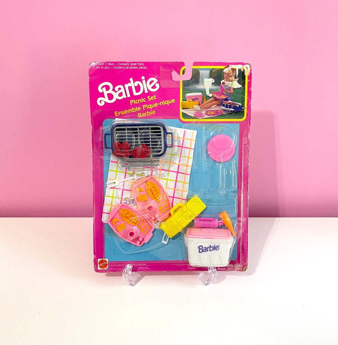 Mattel Barbie Picnic Set 7267 / Vintage 1991 Barbie Picnic Etsy