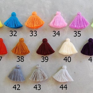 Colorful Tassel Necklace You Can Choose Your Own Colors image 7