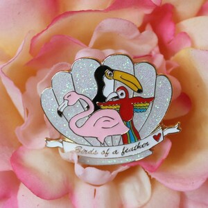 Birds of a Feather Soft Enamel Pin