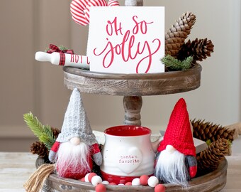 Brother Gnomes - Knit Hats- Holiday gift stocking stuffers - gnome - Christmas gifts - holiday gift - gnome life - tomte