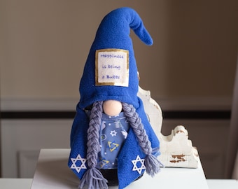 Bubbe Gili Hanukkah Gnome – Jewish Holiday Decor