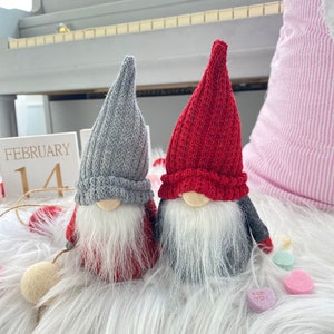 Brother Gnomes - Knit Hats- Holiday gift stocking stuffers - gnome - Christmas gifts - holiday gift - gnome life - tomte