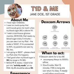 T1D Info Sheet 2 for Omnipod 5 Users