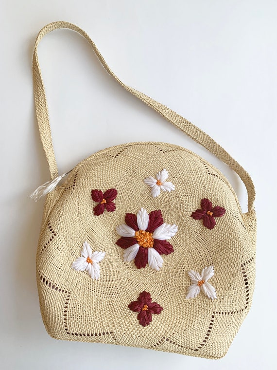 round beach bag