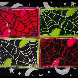 Spiderweb corner iron on patch set image 1