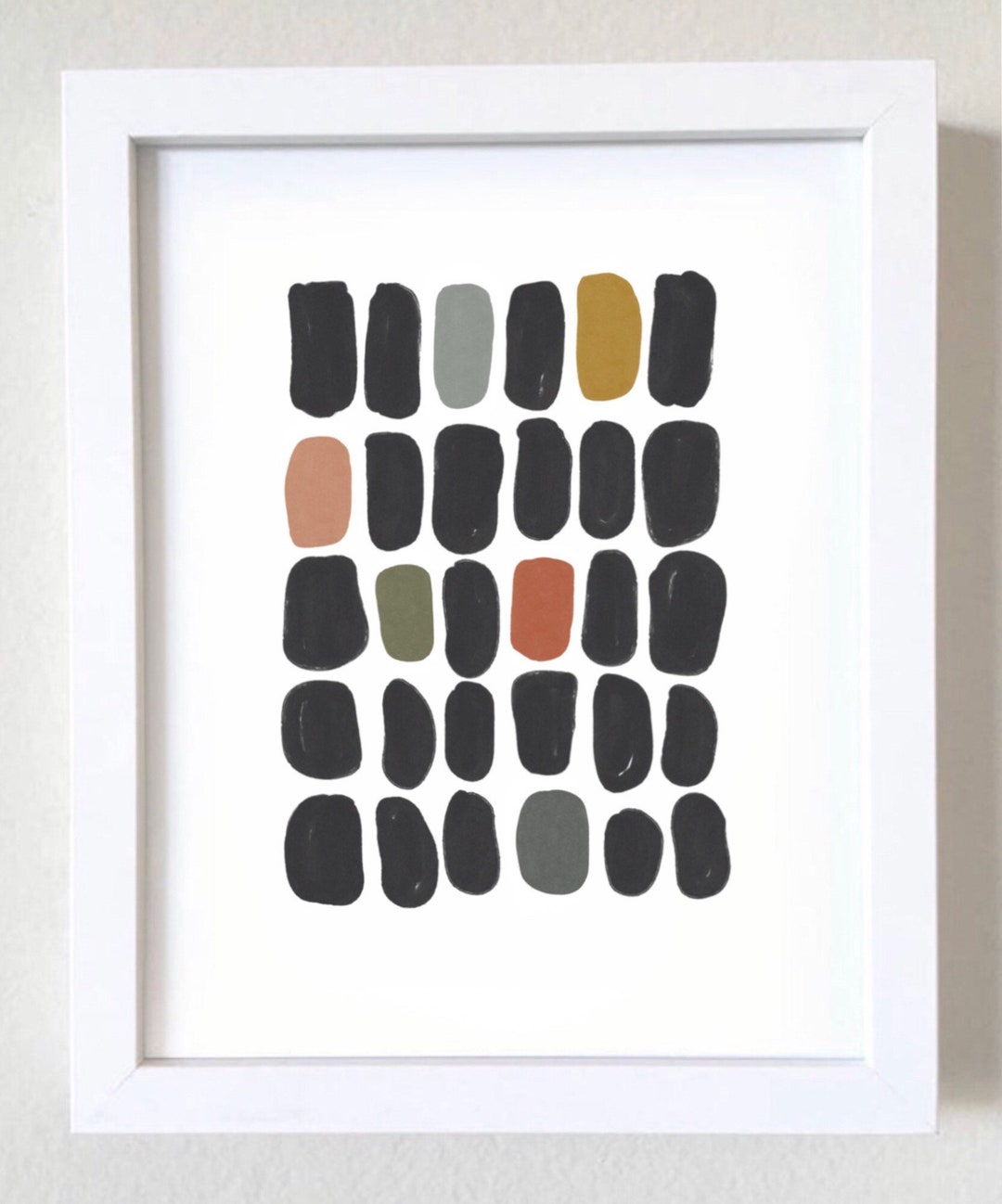 Abstract Color Swatch Art Print 8x10 - Etsy