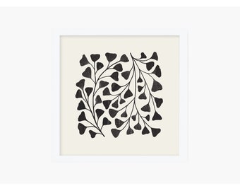 MODERN FERN Art Print