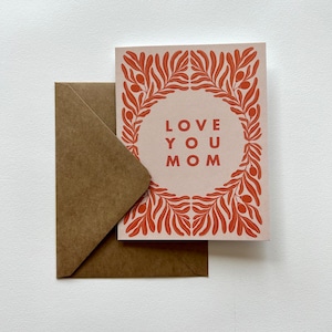 Liebe dich Mama Karte