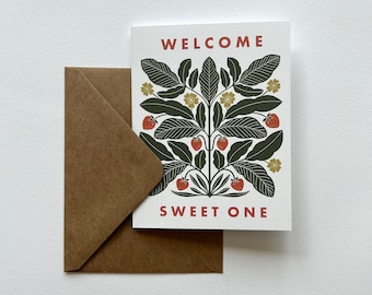 WELCOME BABY Card