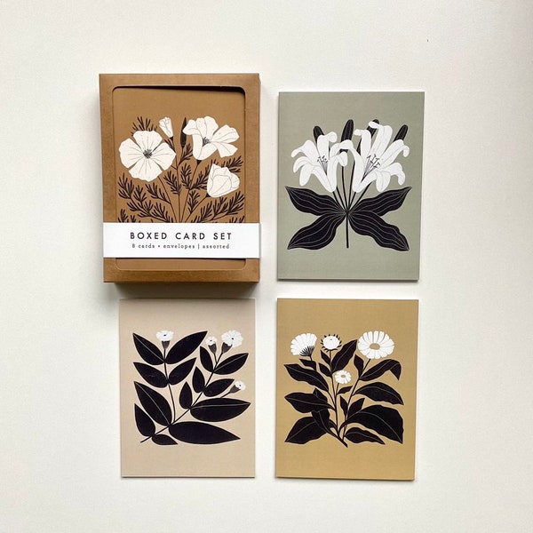 BOTANICAL Assorted Card Set