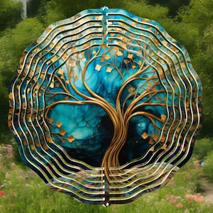 Tree of Life Wind Spinner