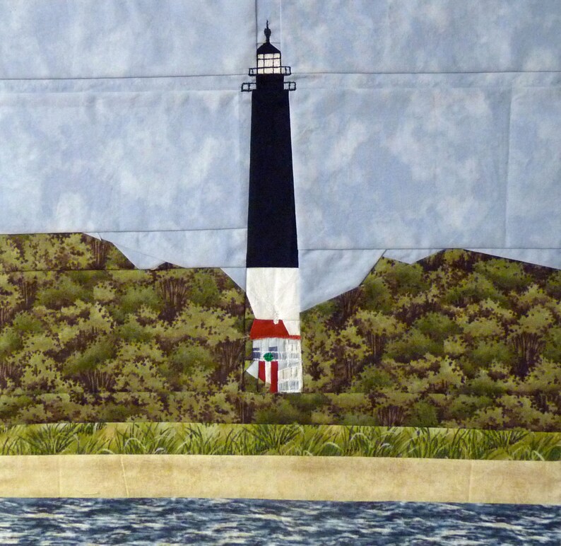 Pensacola, FL Lighthouse Quilt Pattern Etsy