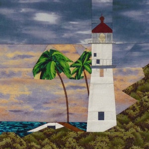Diamond Head, HI Lighthouse quilt pattern