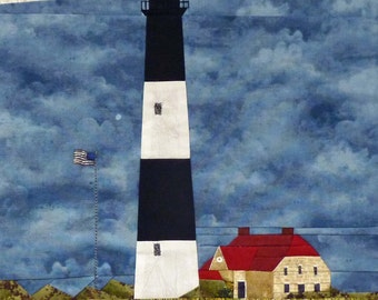 Fire Island, NY Lighthouse quilt pattern