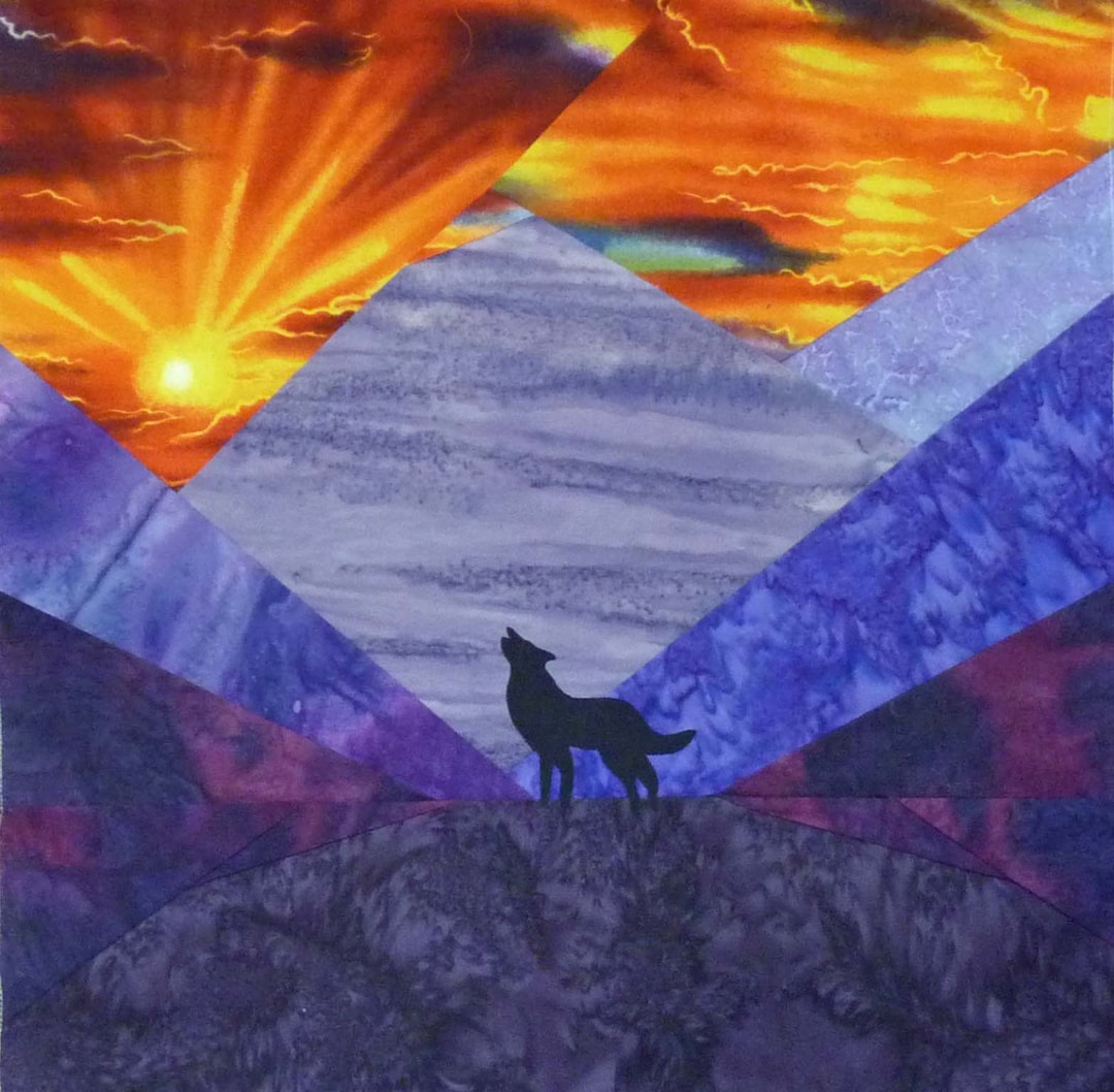 Mountain Sunset Quilt Pattern - Etsy