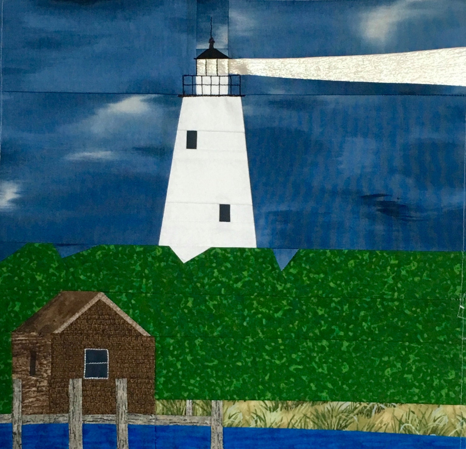 Ocracoke, NC Lighthouse quilt pattern