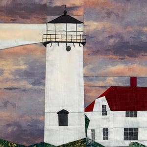 Chatham, MA Lighthouse quilt pattern