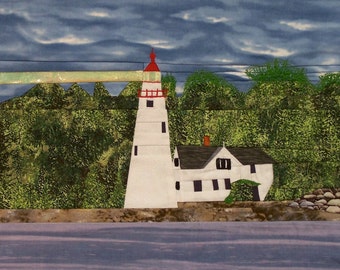 Marblehead, OH Lighthouse quilt pattern