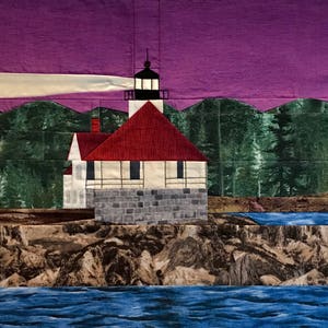 Cuckolds, ME Lighthouse quilt pattern