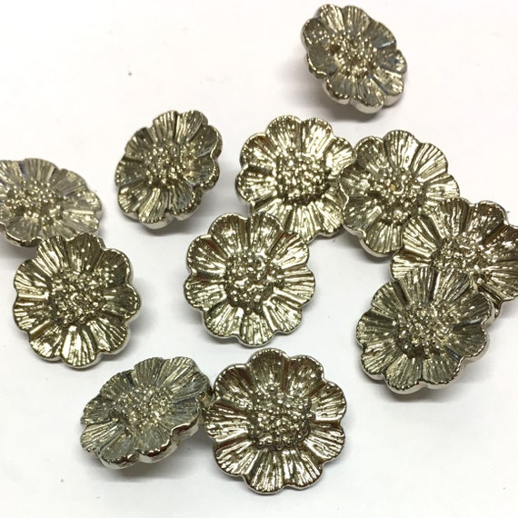100 Bottoni In Resina A Forma Di Fiore - 2 Fori, 14 Mm, Colori Misti Per Cucito, Maglia E Bricolage - 2