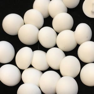 10, small white buttons, white buttons, 12.5mm buttons, dome buttons, wedding buttons, white shank buttons, craft buttons, bridal buttons