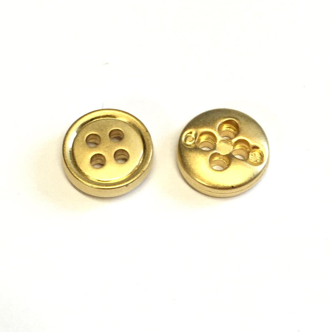 20 11mm 18L Small Gold Colour Shirt Buttons Gold Blouse Etsy