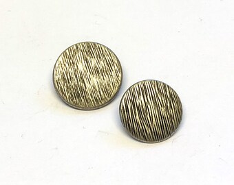 Bottoni Metallici Per Costume Tradizionale Con Cervo – 6 Pezzi – Argento Opaco 20 Mm - 5