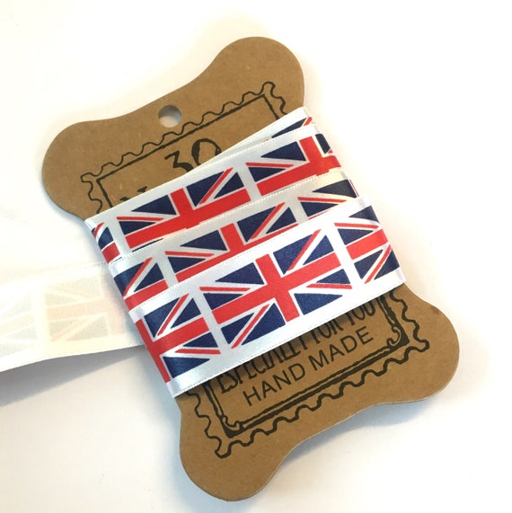 Union Flag Ribbon - various widths Union Flag Ribbon - various widths