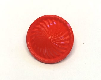 10, 23mm red shank buttons. swirl buttons, red swirl buttons, redjacket buttons, sewing, knitting, crochet