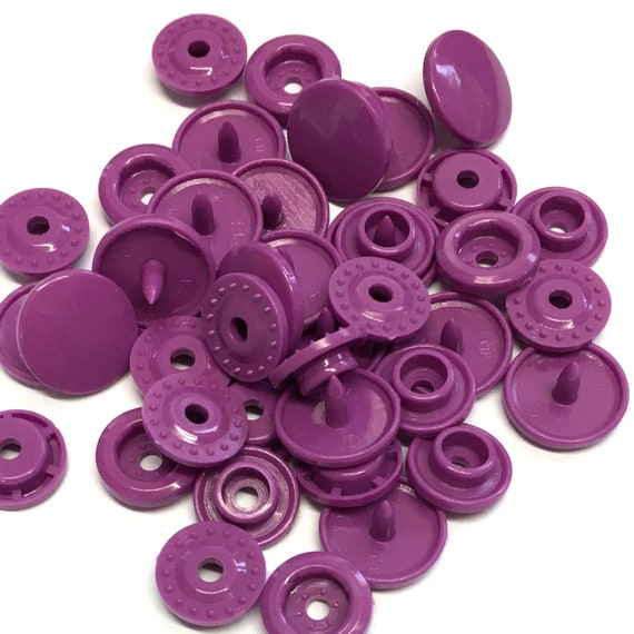 Colorful Plastic Snap Fasteners for Clothing 
