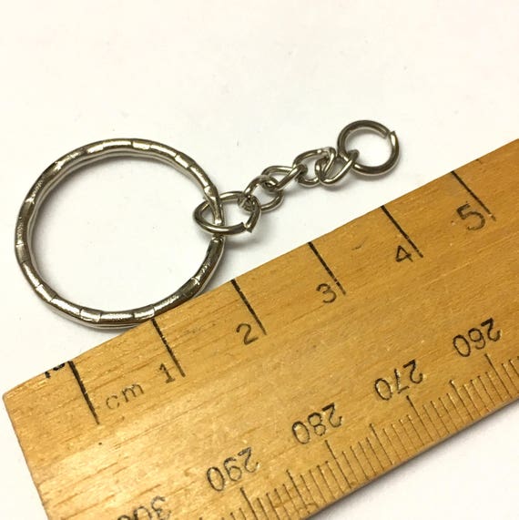 Keychains - Antique Silver - 25mm Key Ring - Gift Wrapped - Vibrant Scents