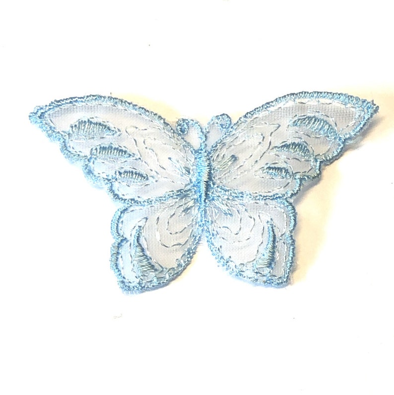 3.5cm Lace Butterfly Motif Lacy Butterflies Appliques Pink Etsy