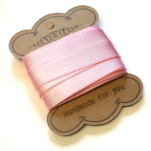 5M, cinta de grosgrain rosa, cinta rosa, cinta rosa, cinta de 15 mm, cinta de artesanía, cinta de grosgrain, cinta gruesa, suministros de artesanía uk, boda