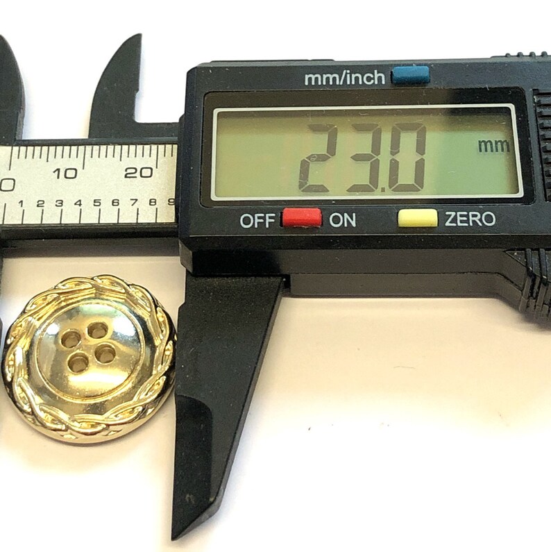 6 Solid Metal Pale Gold Coat Buttons Heavy Metal Buttons Etsy UK