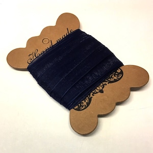 5M, navy organza ribbon, navy ribbon, navy ribbon, 15mm ribbon, craft ribbon, navy sheer ribbon, sheer ribbon, craft supplies uk, wedding
