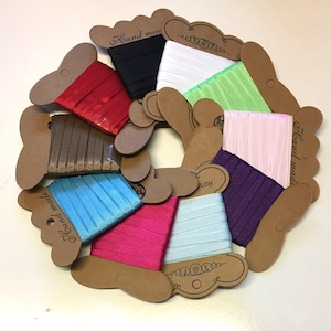6mm Grosgrain Ribbon: 5M Craft Ribbon on Storage Card