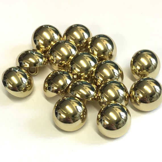 Mixed Large Metal Shank Buttons