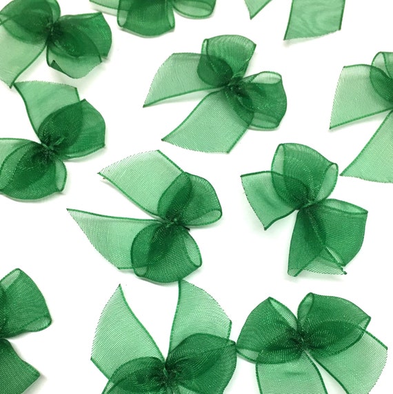 4 Rotoli Di Nastro In Organza – 45 M Ciascuno, Larghezza 2 Cm, Colori Bianco, Verde Acqua, Verde Bosco E Salvia, Per Regali E Decorazioni - 2